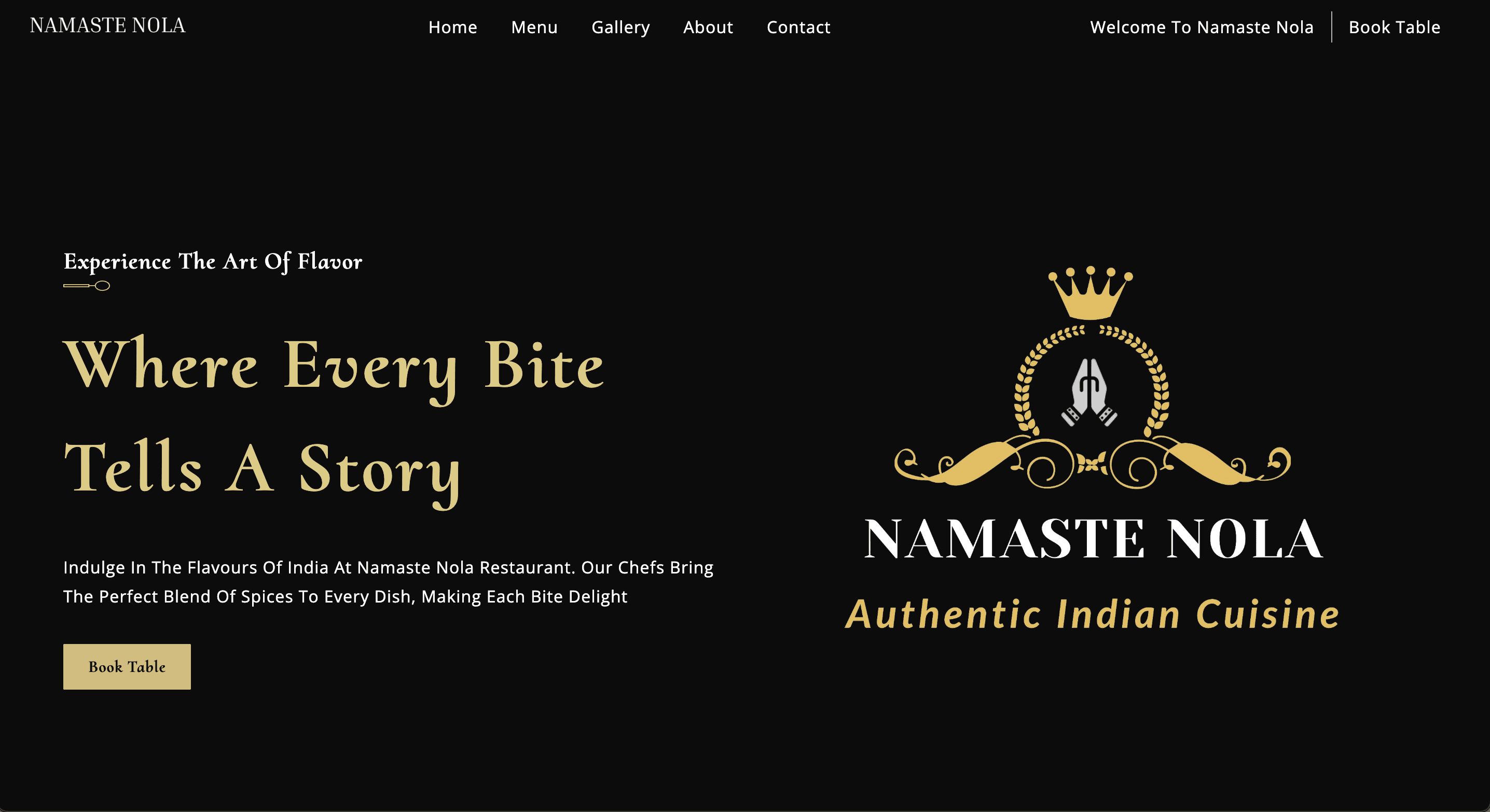 Namaste Nola Hotel (Freelance) background
